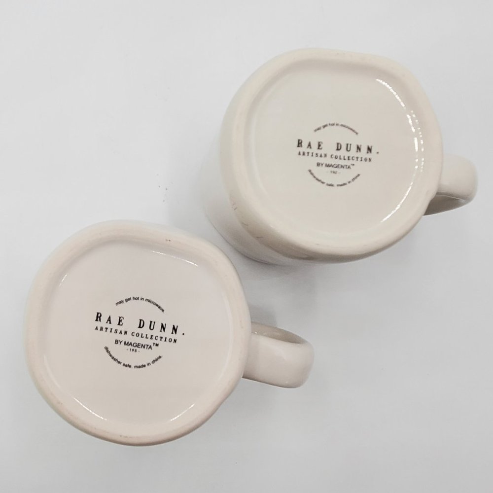 Rae Dunn Pottery Mugs “BE STILL” & “BE HONEST” - Picture 10 of 14